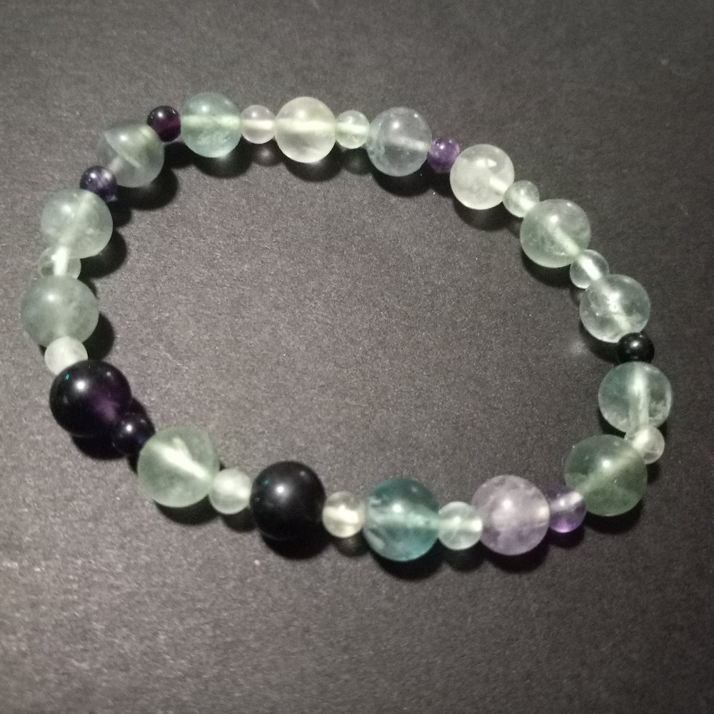 Fluorite Beaded Bracelet
